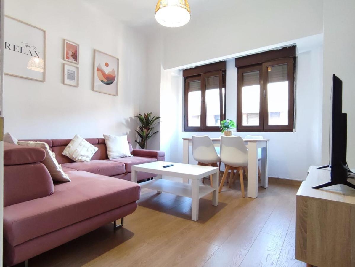 147A Apartamento La Arena 3 Dormitorios Gijón Eksteriør bilde